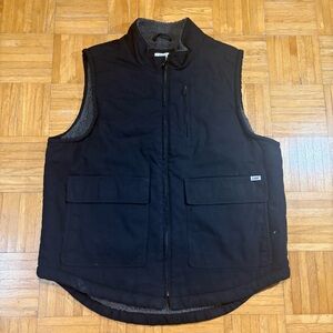 Lee’s Workwear Sherpa Lined Duck Canvas Vest